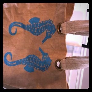 Used twice Large beach bag